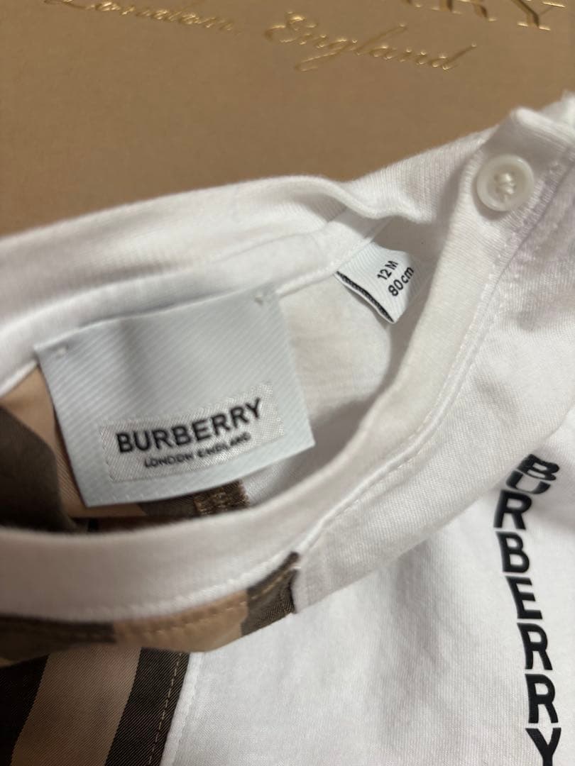 BURBERRY バーバリー　セットアップ　現行タグ　80　ブルマ　ワンピース