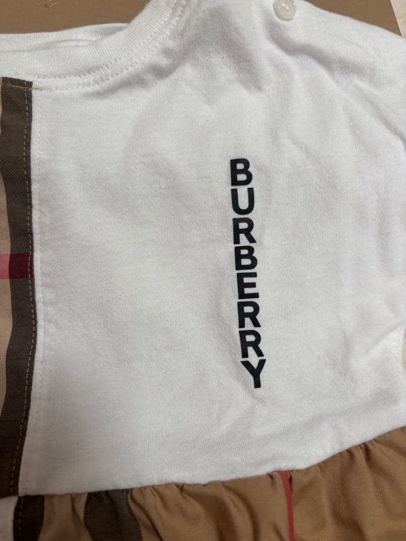 BURBERRY バーバリー　セットアップ　現行タグ　80　ブルマ　ワンピース