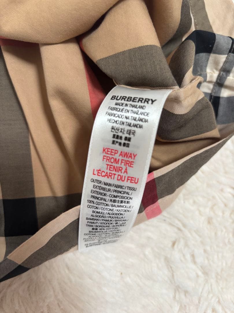 BURBERRY バーバリー　セットアップ　現行タグ　80　ブルマ　ワンピース
