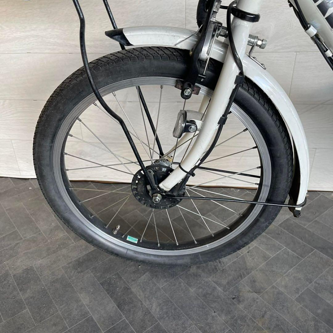 電動アシスト自転車 ホワイト