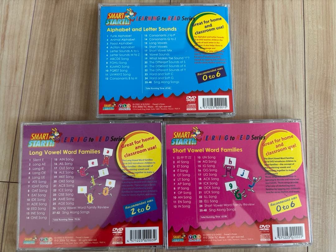 Let's Smart Start!! TLC 英語　CD&DVD ３枚聞き流し