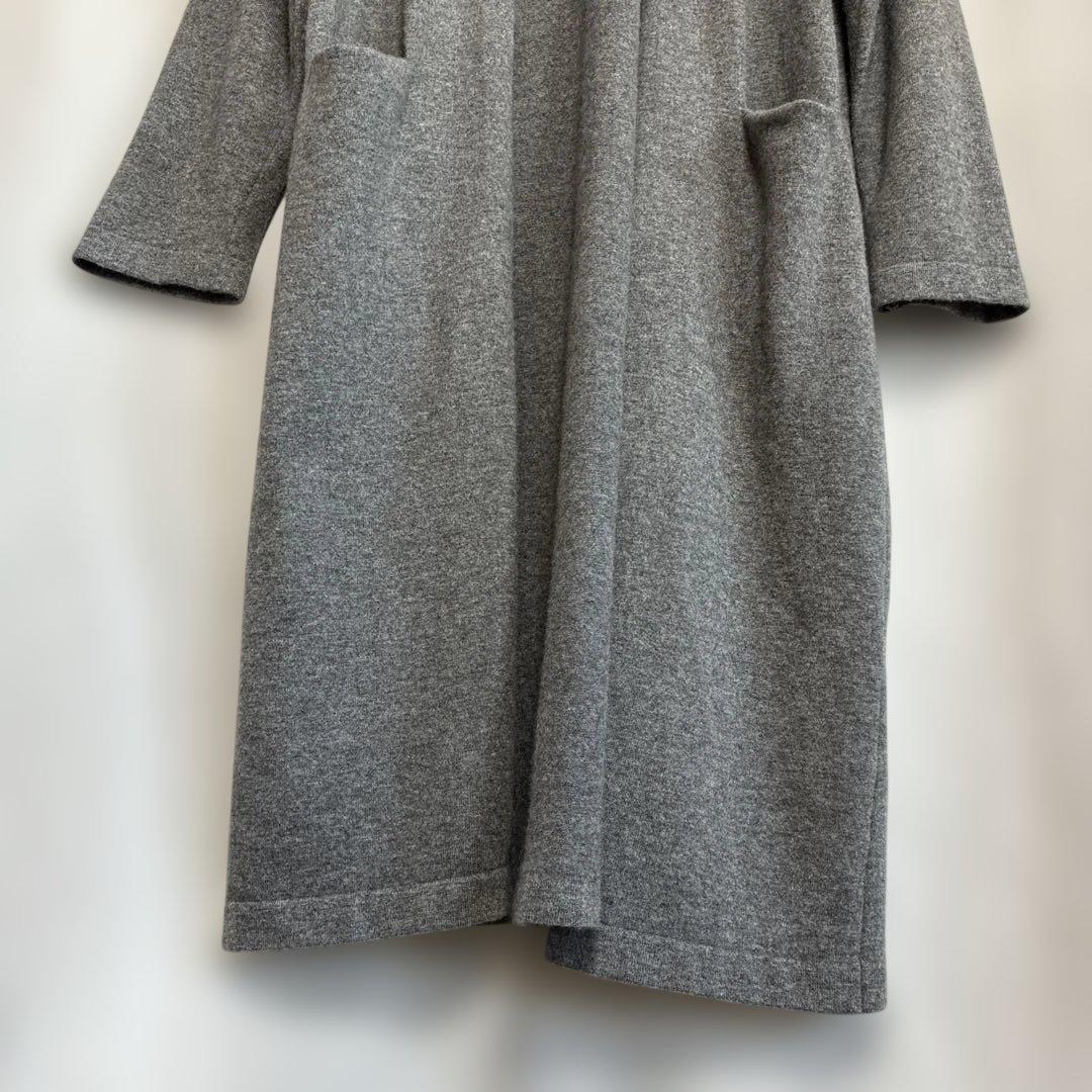 美品★evam eva★wool ニットカーディガン　ロング　22AW