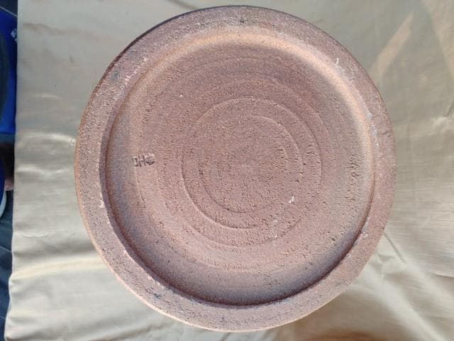 壺　瓶　花瓶　 鉢　広口 　白　底20口34高40cm　シンプル　清涼