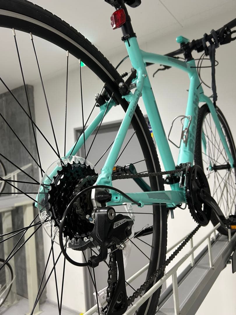 【関東の方向け】Bianchi C-Sport 水色 クロスバイク