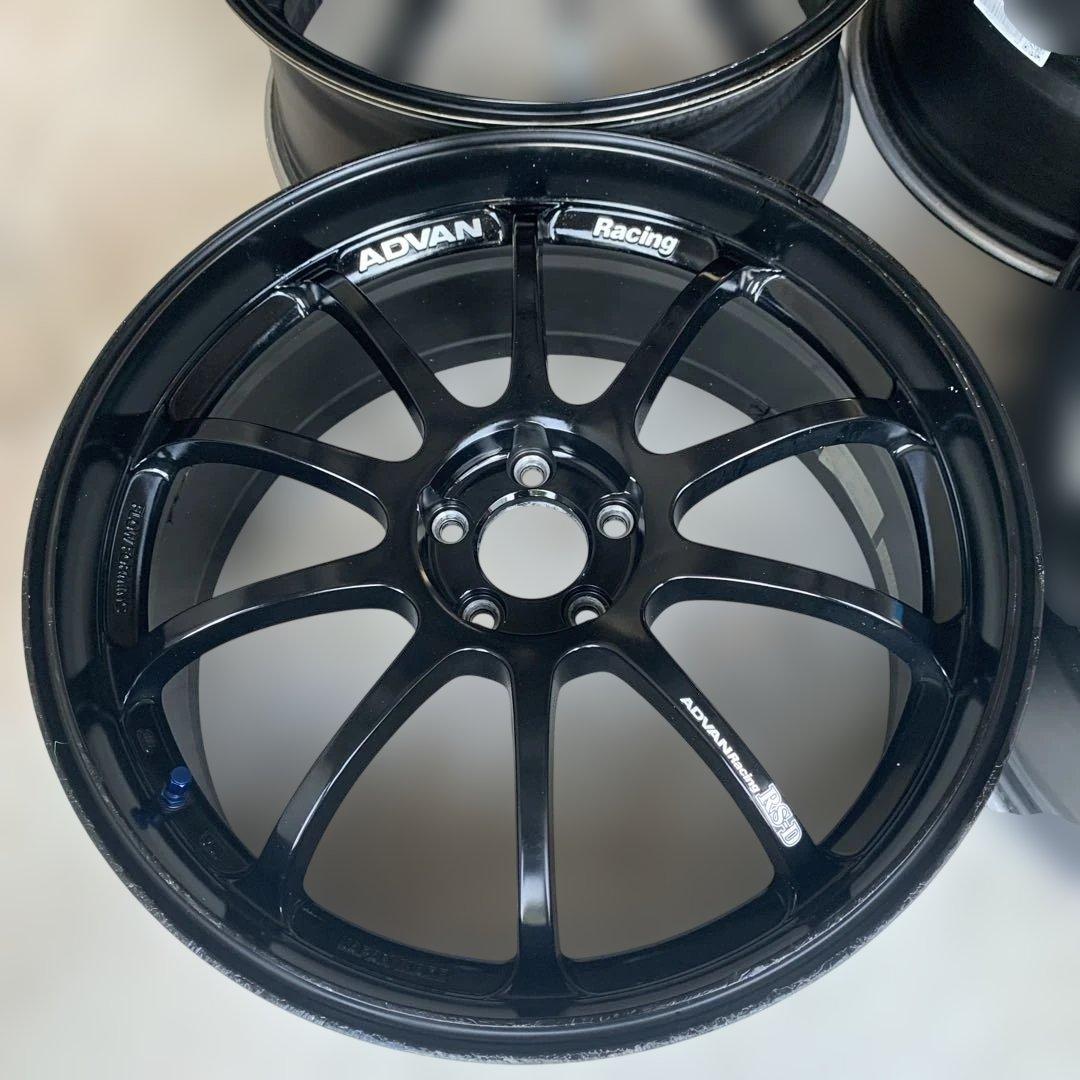 ヨコハマアドバンレーシング　RS-D 19インチアルミホイール4本セット　中古品