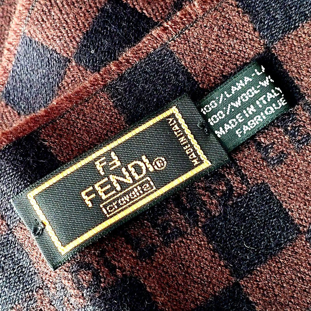 シェリーさん専用 FENDI フェンディ マフラー チェック柄
