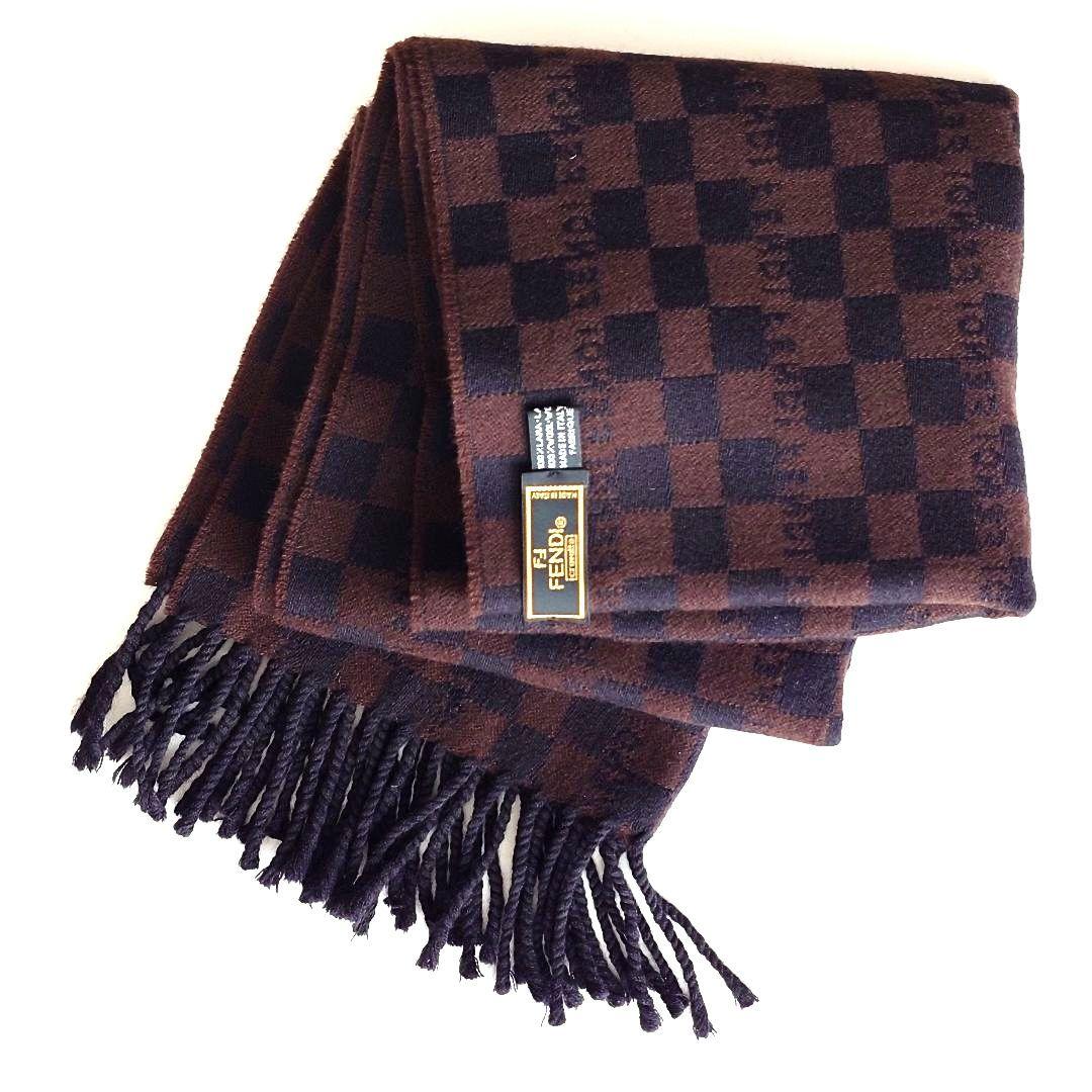 シェリーさん専用 FENDI フェンディ マフラー チェック柄
