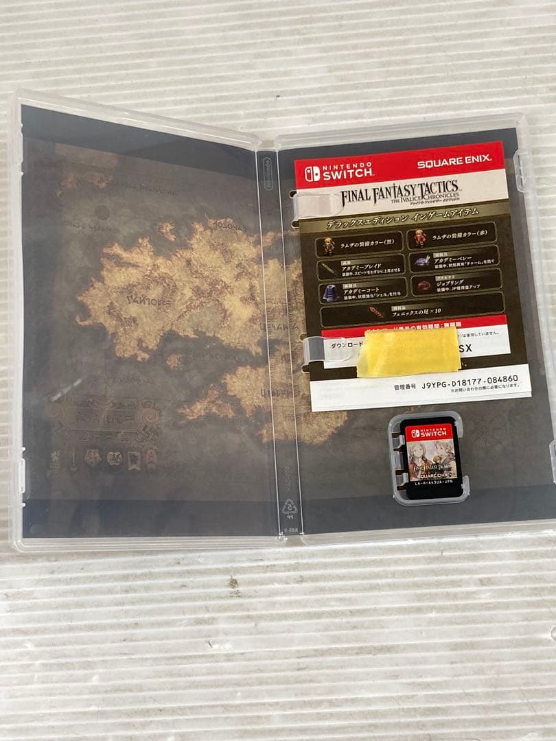 T719 Switch ファイナルファンタジータクティクス FFT 中古 美品