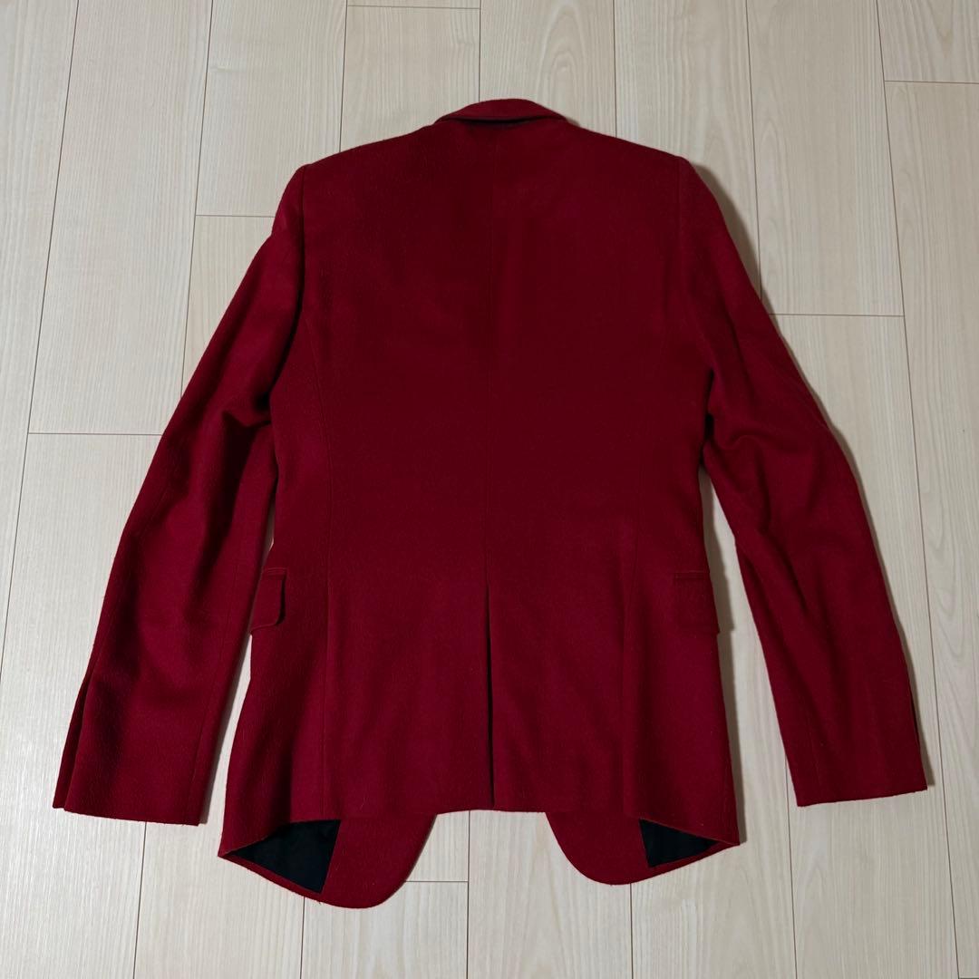 BALMAIN バルマン レッド テーラード ジャケット 44