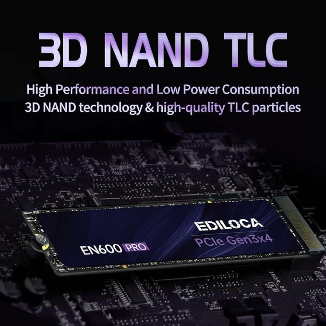 【新品未開封】EDILOCA NVME SSD 2TB M.2 EN600