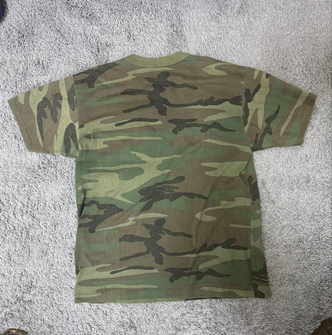 90s 迷彩Tシャツ usa製