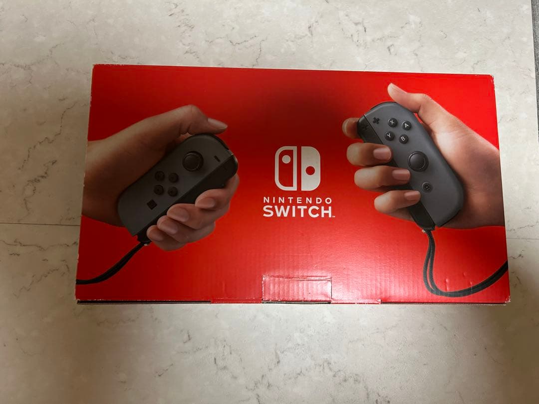 美品 Nintendo Switch 本体 ブラック バッテリー強化モデル