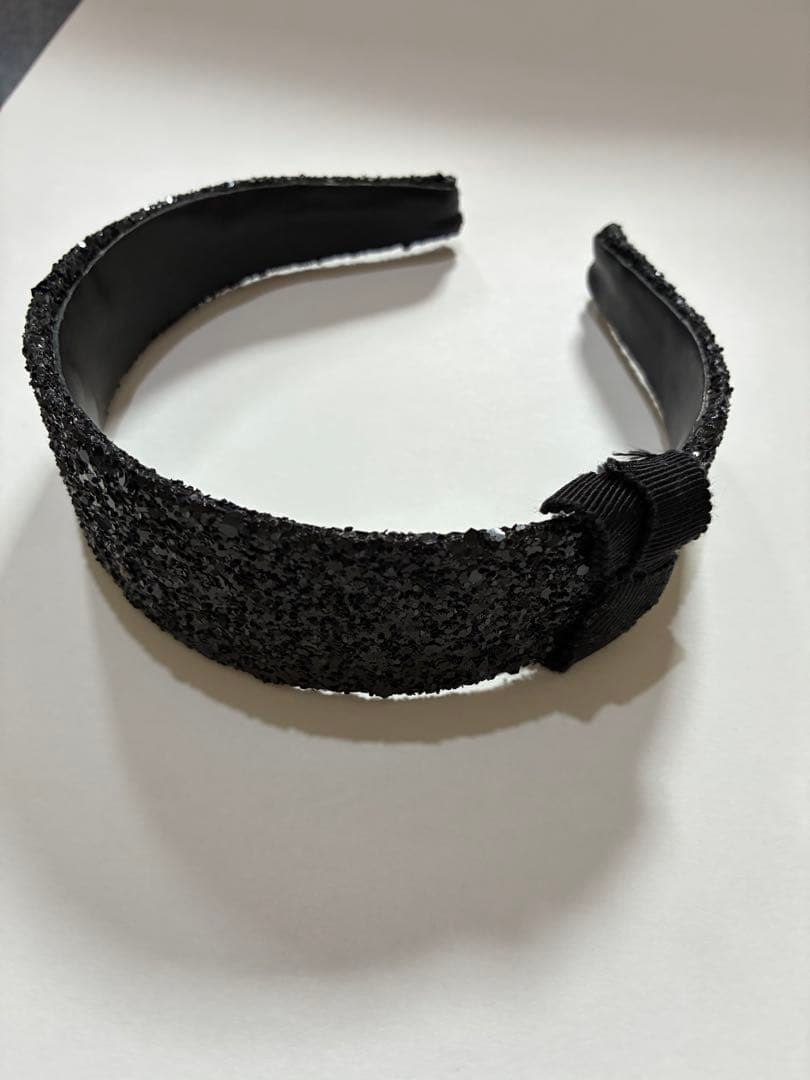 【正規品・美品】MIU MIU ミュウミュウ リボン カチューシャ 黒