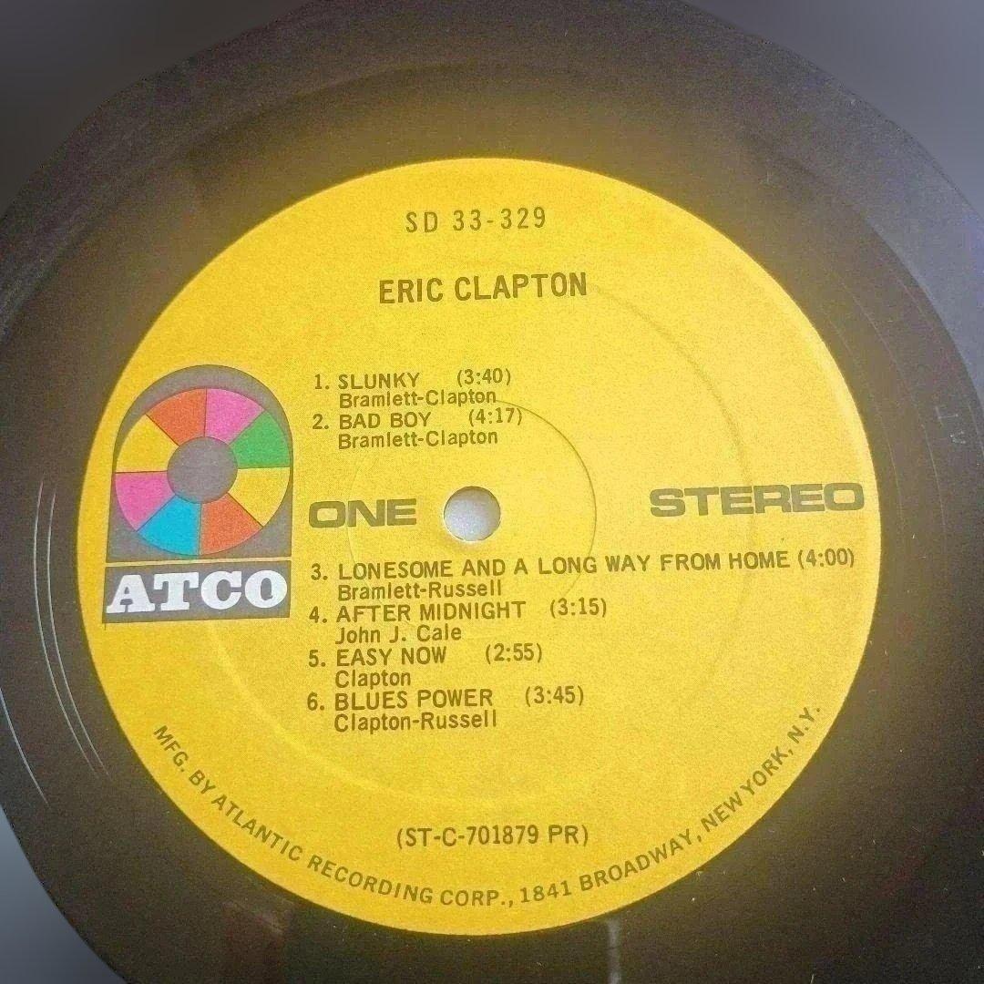 US盤 ORIG ERIC CLAPTON エリッククラプトン ソロ 1st