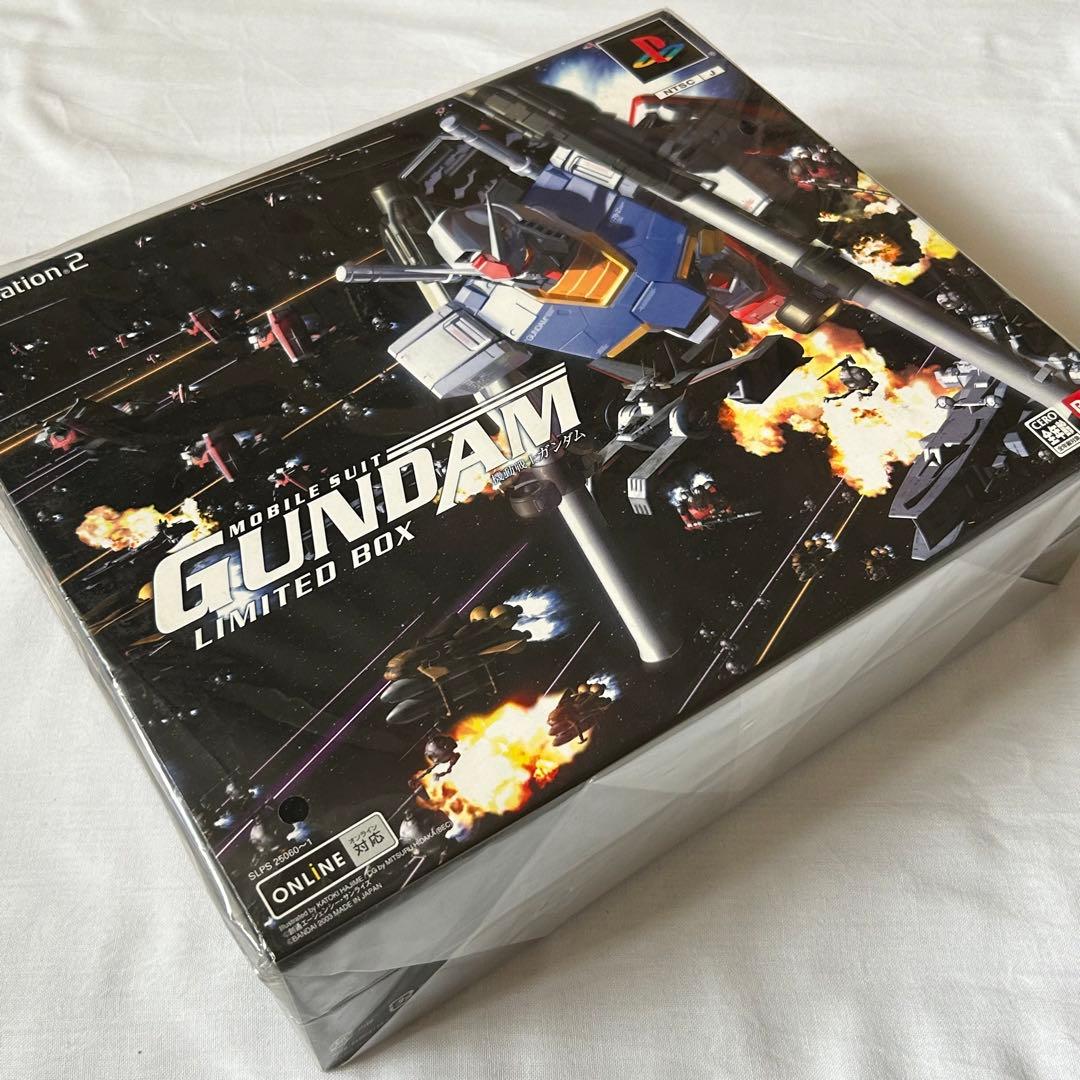 新品未開封　PS2   機動戦士ガンダム めぐりあい宇宙 LIMITED BOX