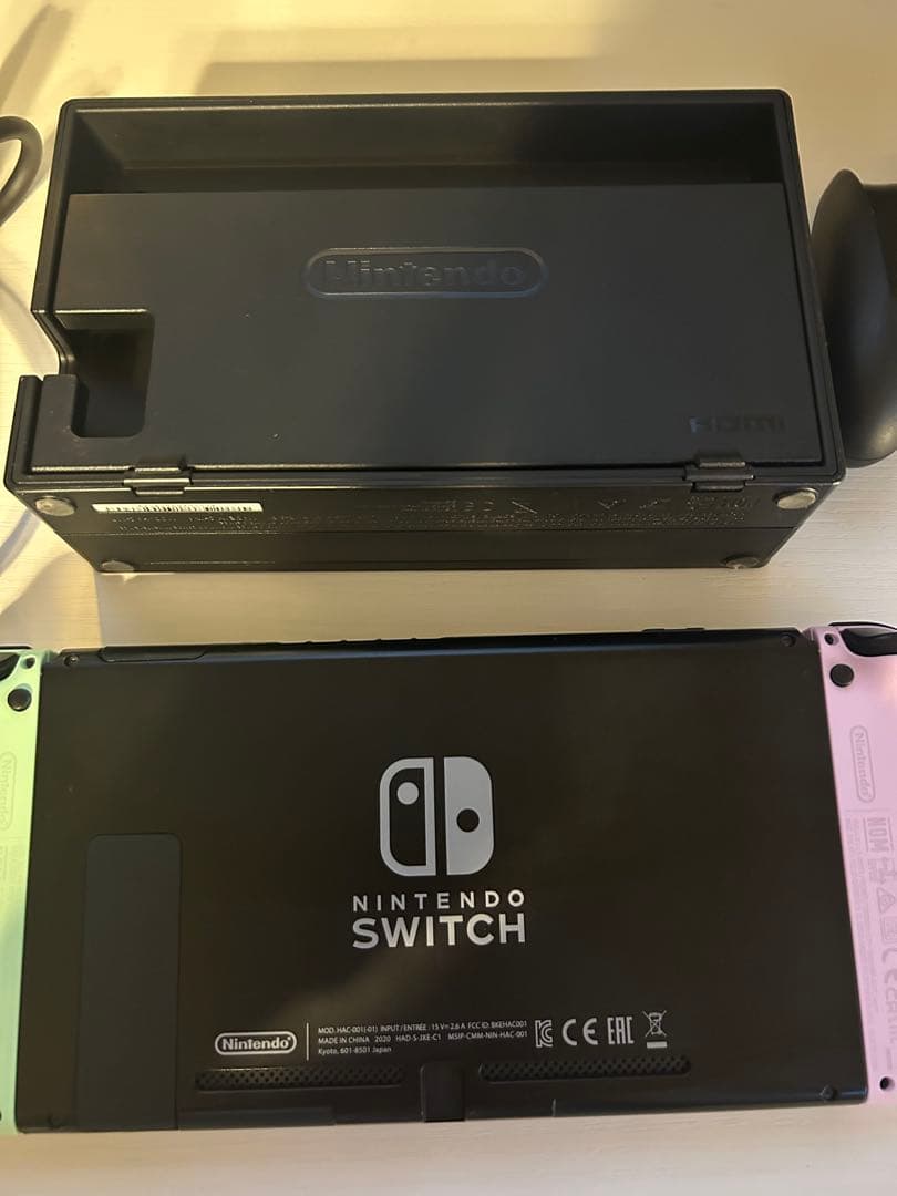 任天堂Switch セット（多少の傷、汚れあり）