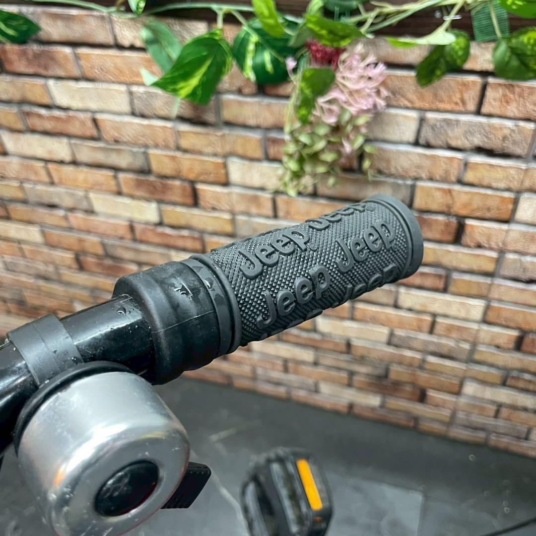 【118】子供用自転車 子供車 Jeep レッド 18インチ シングル