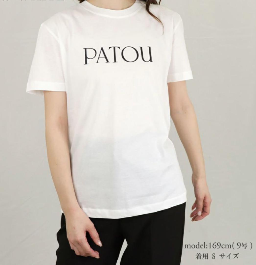 PATOU パトゥー　ホワイト ロゴTシャツ Sサイズ