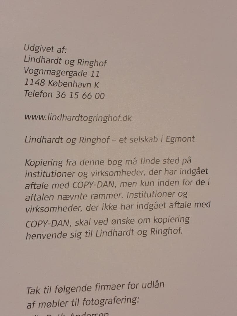Den store danske møbelguide 第6版