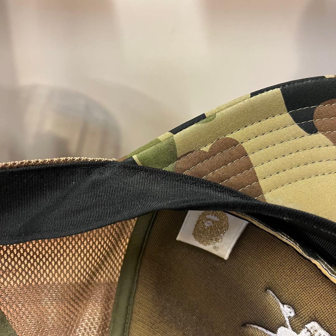 Stussy x bape キャップ