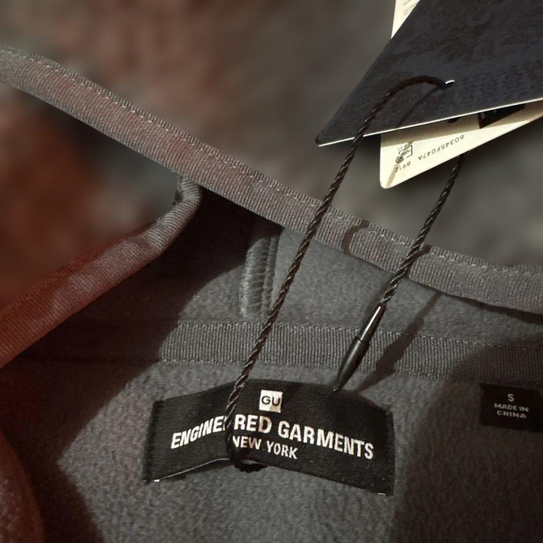 ジ*ン様 GU engineered garments ボアフリース グレー　新