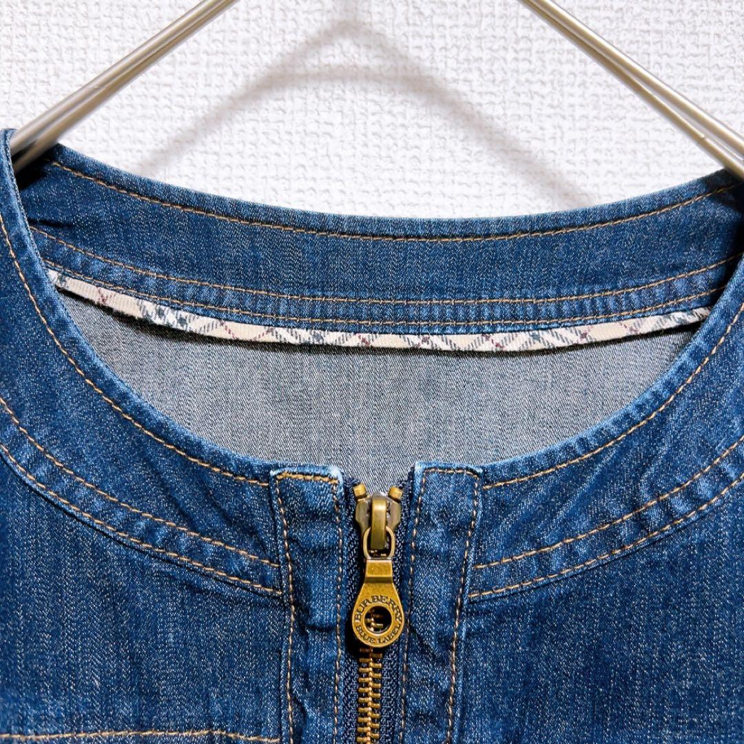 BURBERRY BLUE LABEL デニムワンピース　ノバチェックY2K