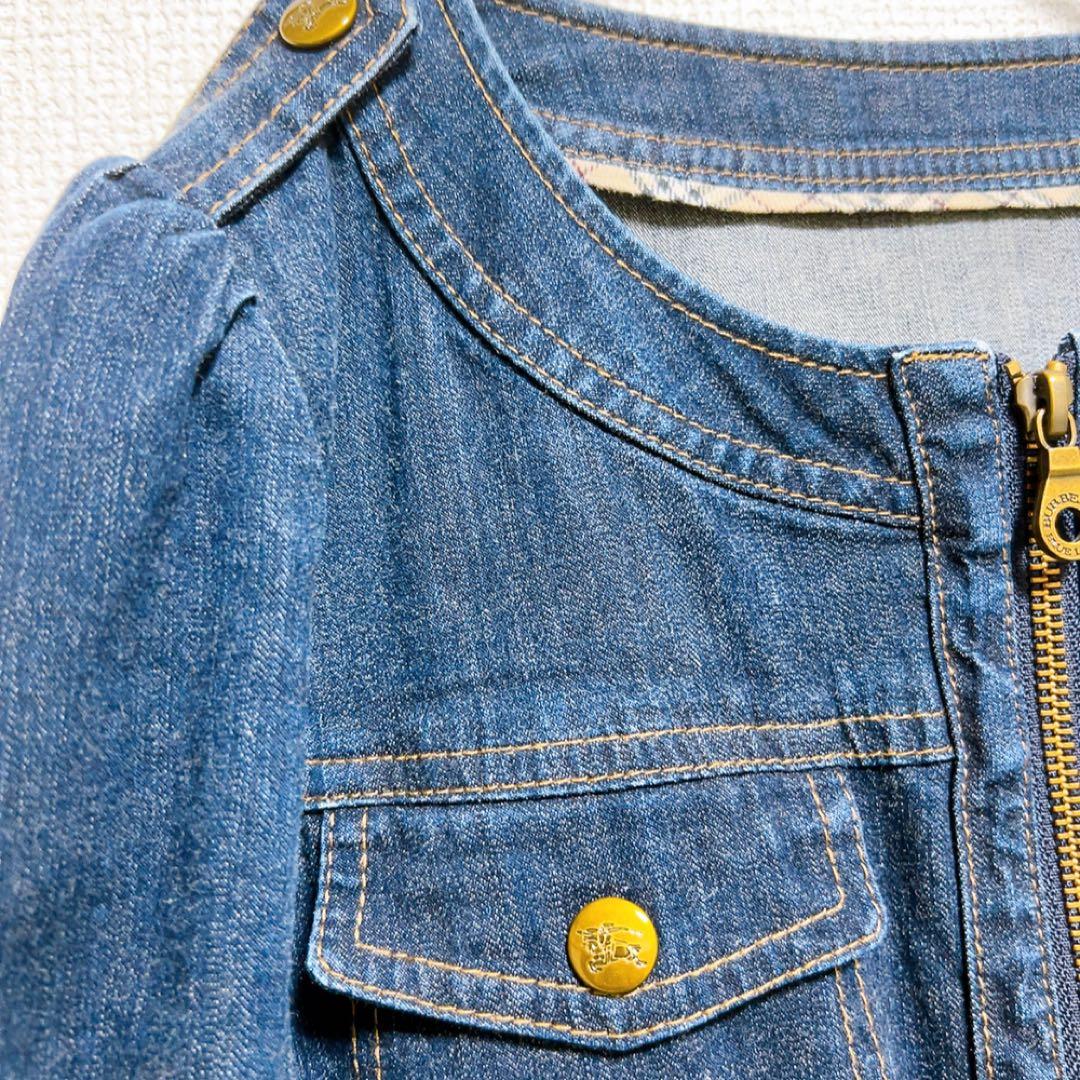 BURBERRY BLUE LABEL デニムワンピース　ノバチェックY2K