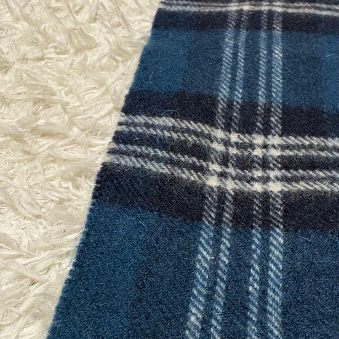 美品　Johnstons マフラー　タータンチェック　カシミヤ100%