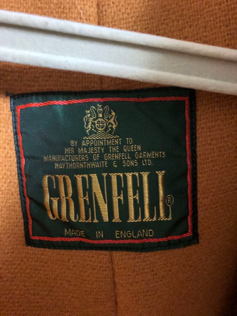 【good everyday様】Grenfell ダッフルコート マスタード