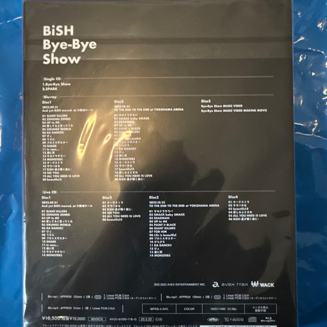 Bye-Bye Show 初回生産限定盤　ブルーレイ