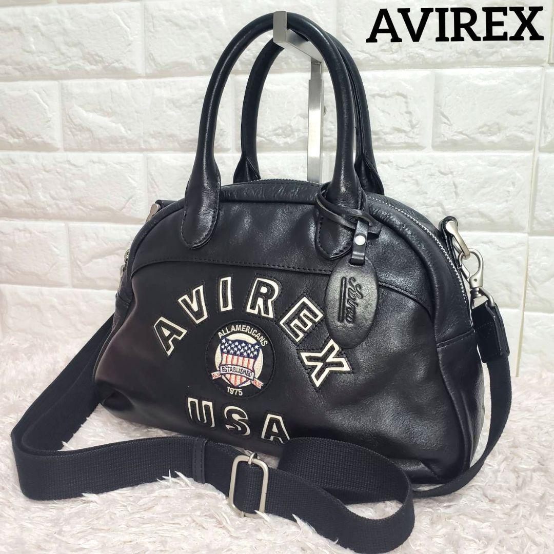 AVIREX アヴィレックス ボストンハンドバッグ 2way ショルダーバッグ
