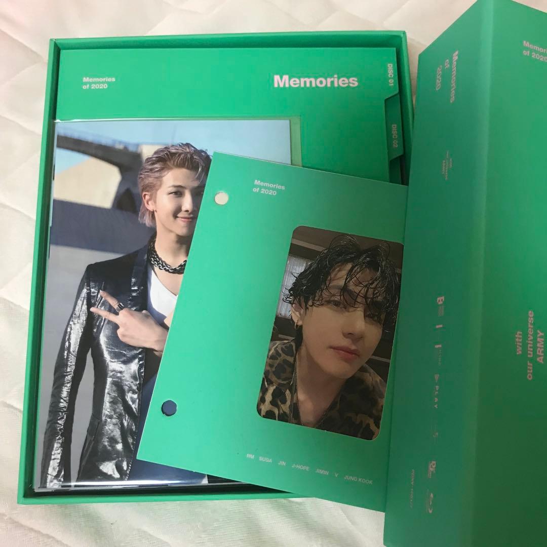 BTS テヒョン テテ memories 2020 Blu-ray 本体 トレカ