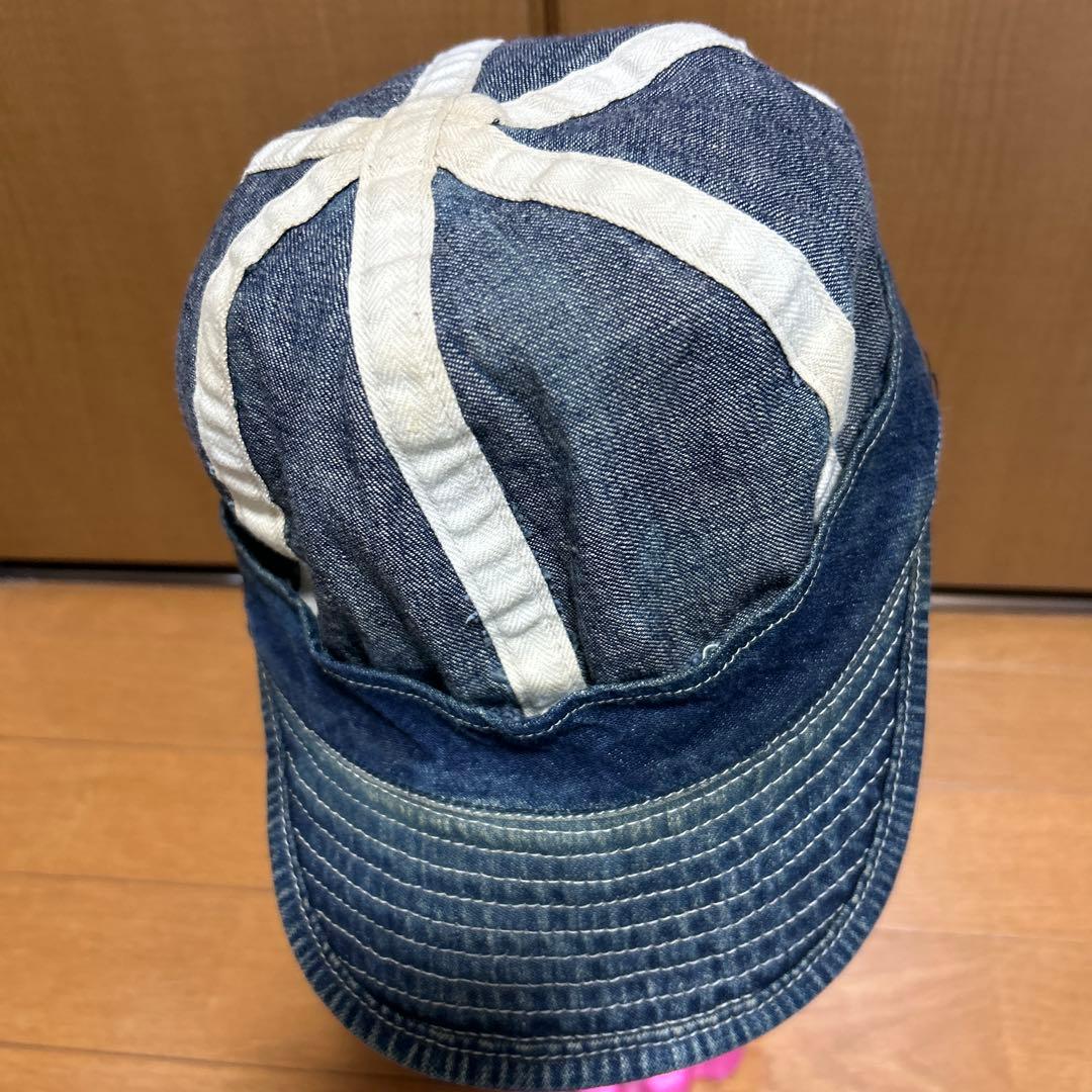 て*つ様 BUZZ RICKSONS デニムキャップ
