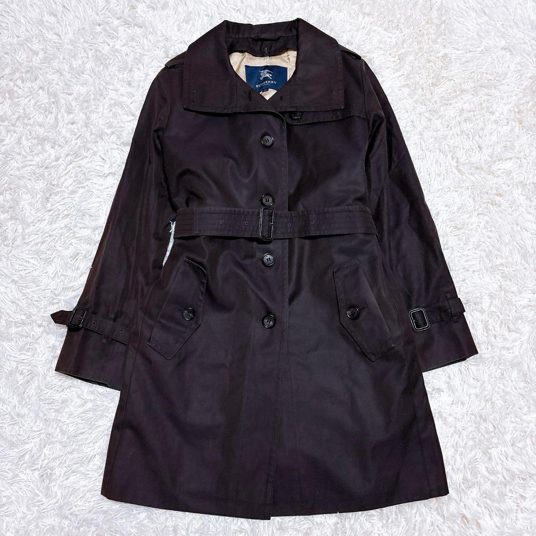 BURBERRYLONDON ステンカラーコート ノバチェック ライナー ベルト