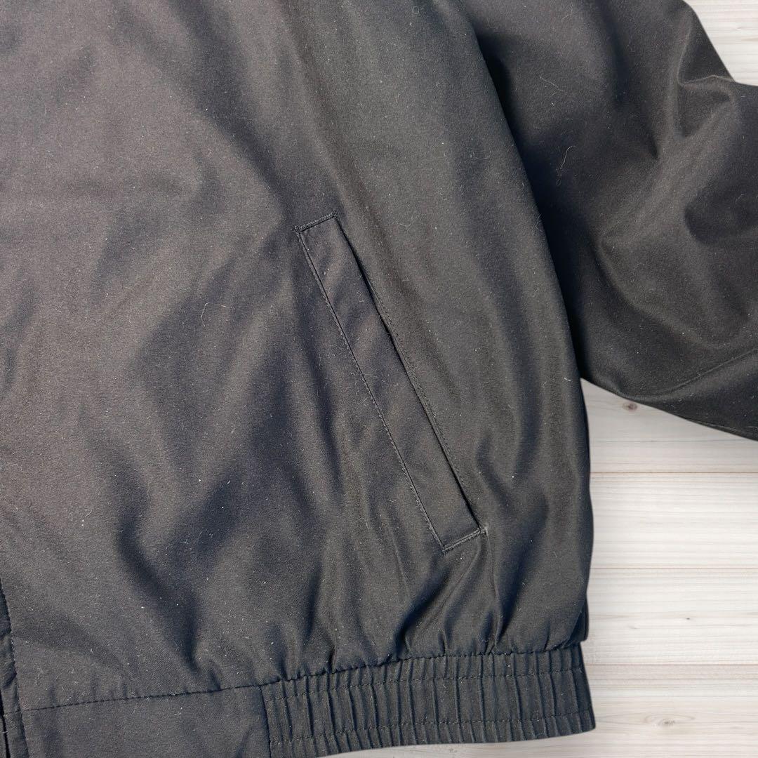 【美品】ポロラルフローレン スイングトップ S 黒 白ポニー 裏地チェック 定番