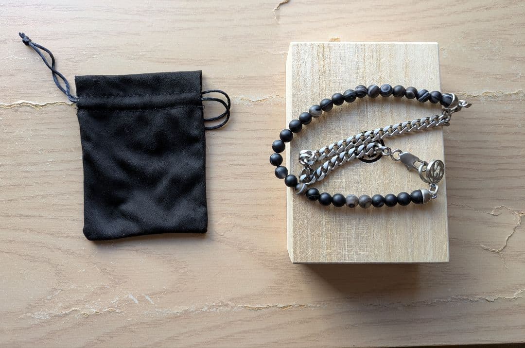 アクセサリー SOSHIOTSUKI Half Juzu Necklace