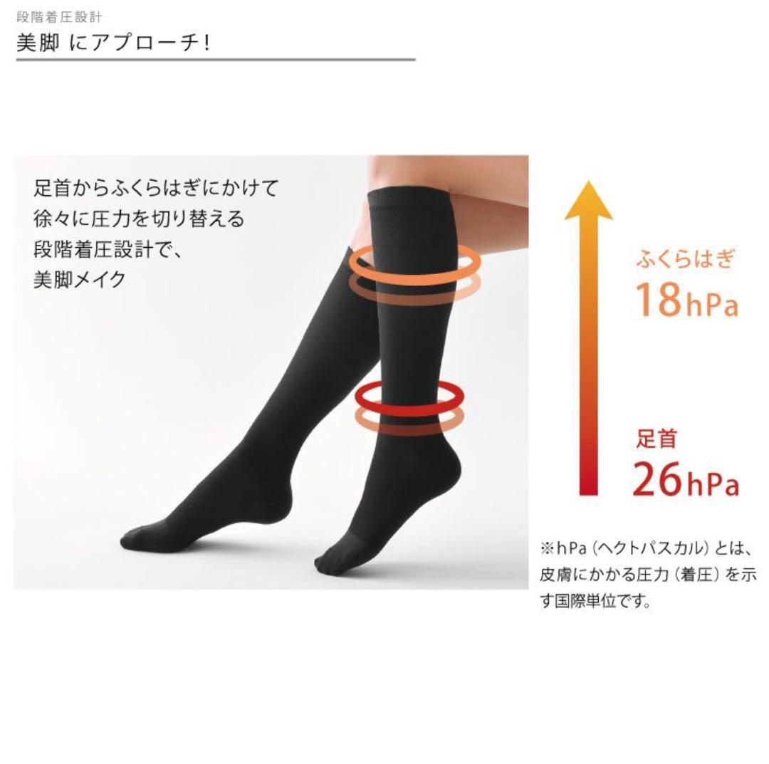 Befit　燃活サポート　美脚ソックス ML 2足組　光電子