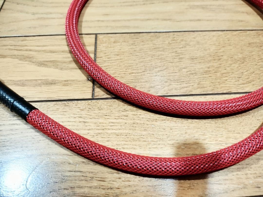 amormet装着 oyaide PC-23 使用 自作電源ケーブル 約1.2m