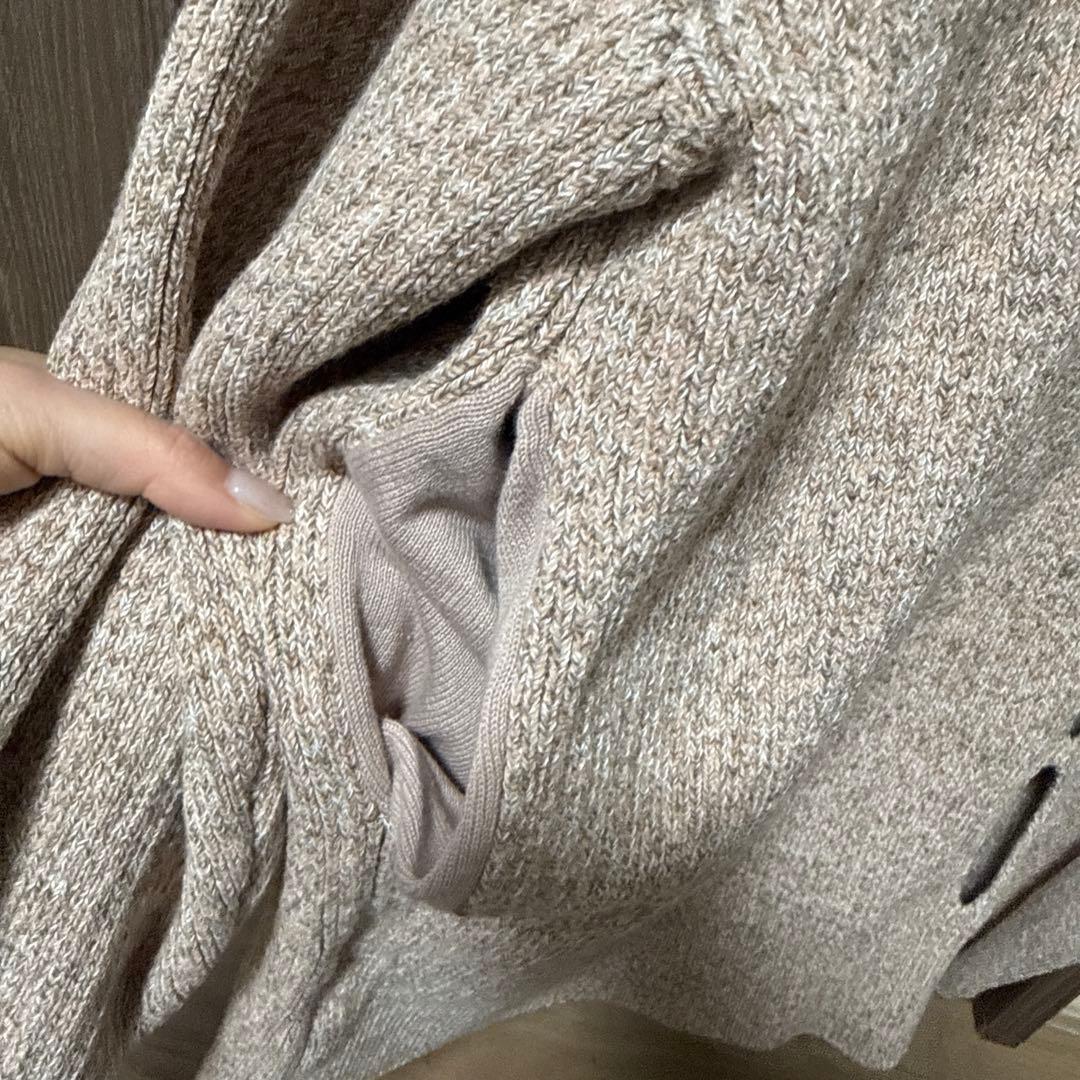 トップス clane W FACE COLOR MIX HOLE SLEEVE C/D 1