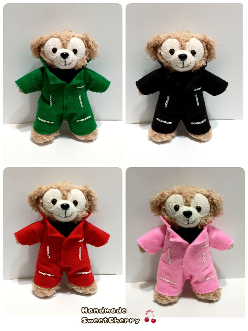 《ちえです♥さま♪専用》ダッフィー服☆ぬいばサイズ それスノ風つなぎ
