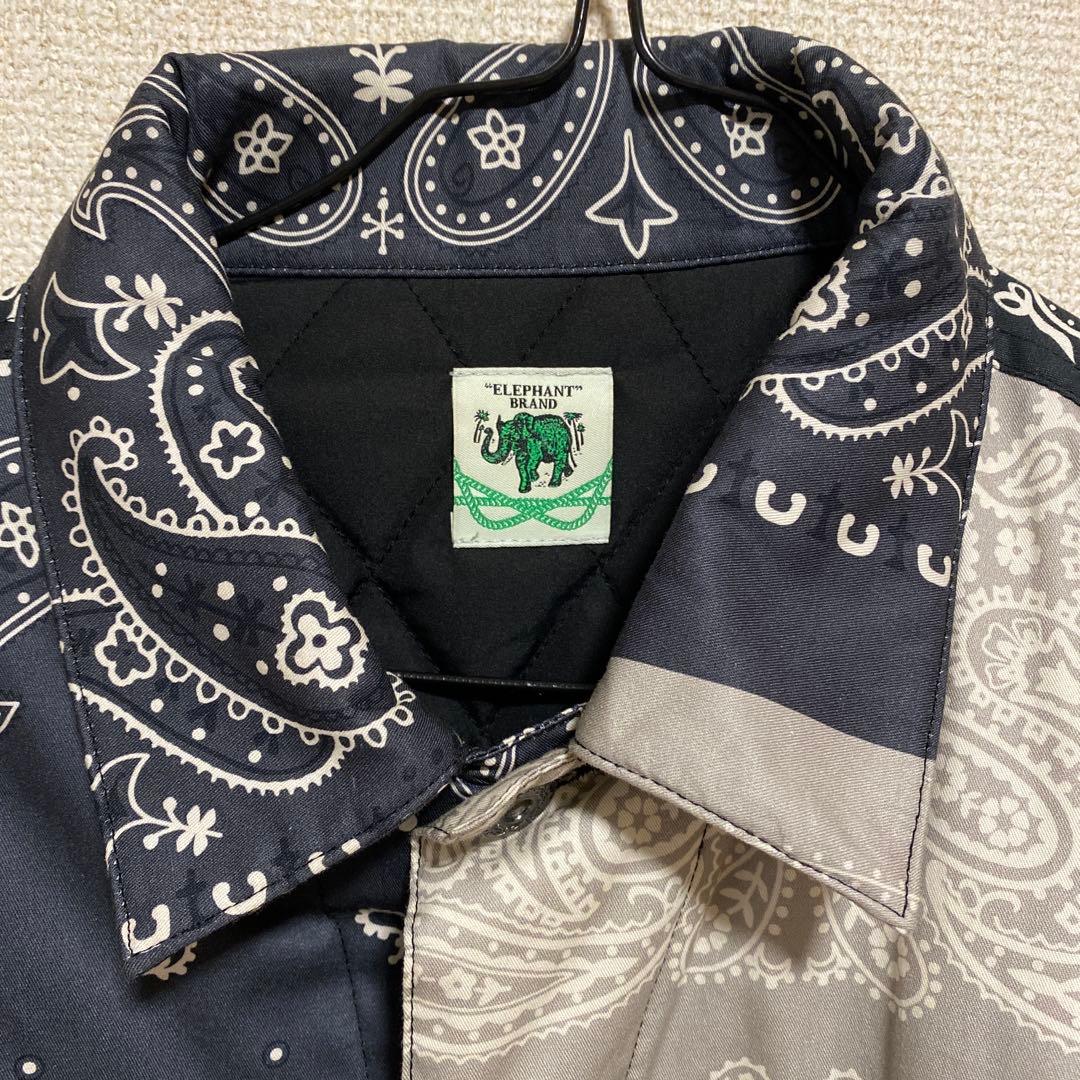 【青空帰宅部 】atmos（アトモス） × ELEPHAバンダナジャケット