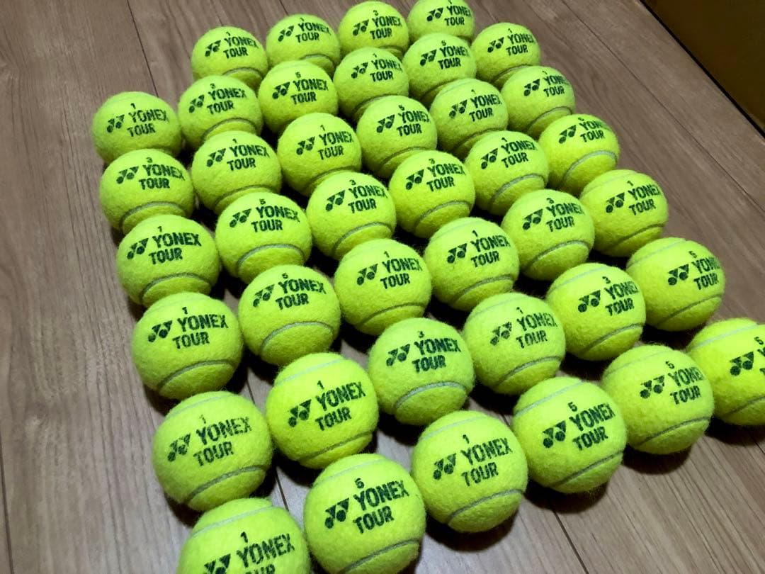 女子練3日のみ　即日発送　中古硬式テニスボール90球