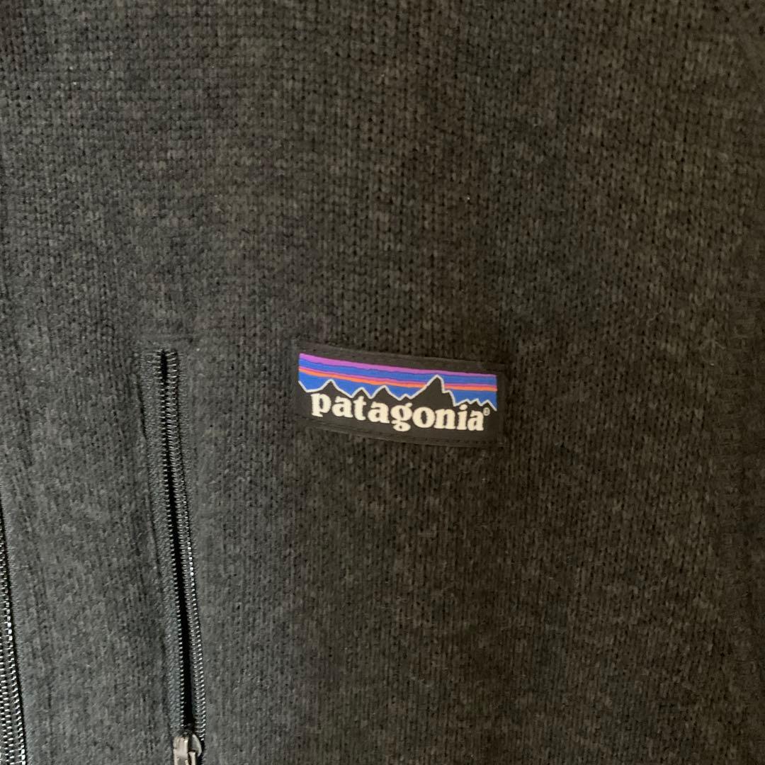 patagonia フリースベスト M 黒
