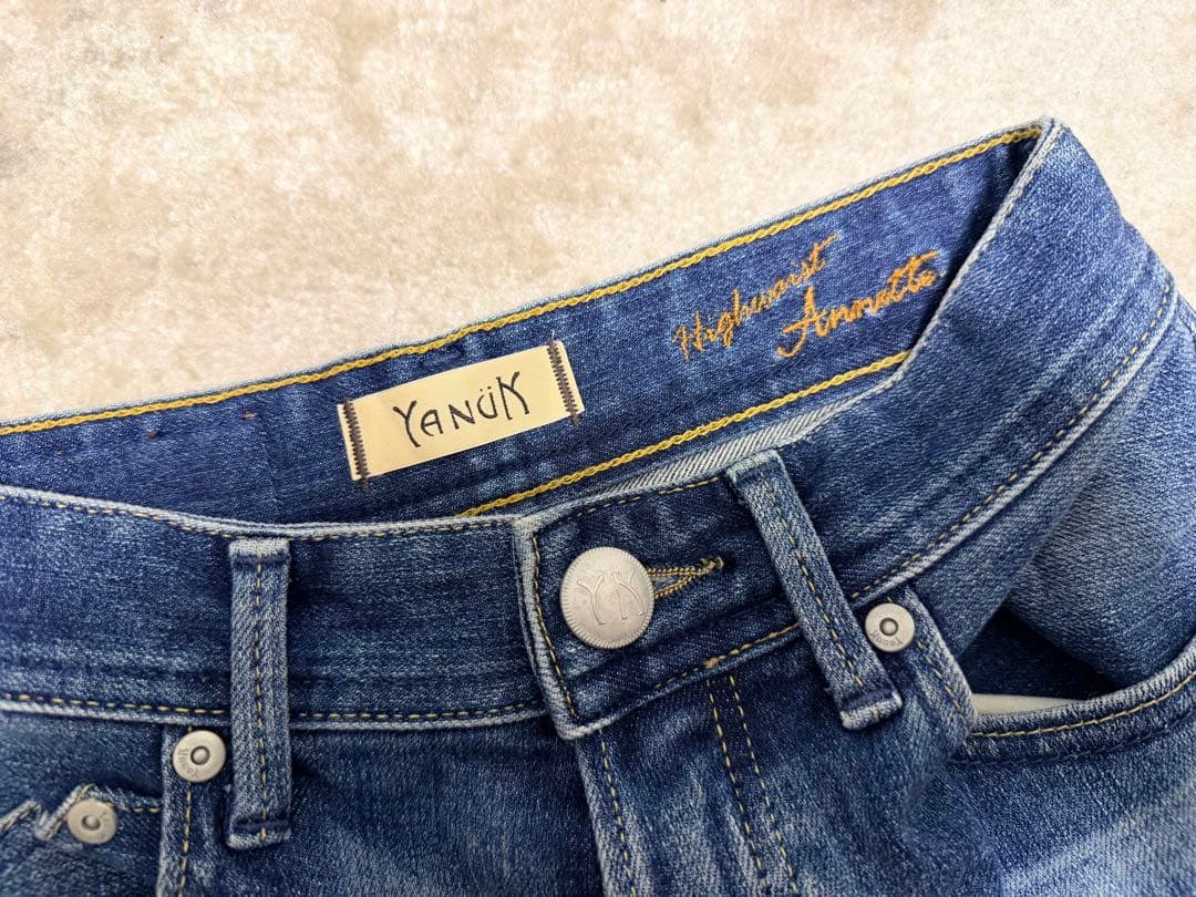YanuK ❤︎ ヤヌーク PREMIUM2 ハイウエストストレートANNETTE