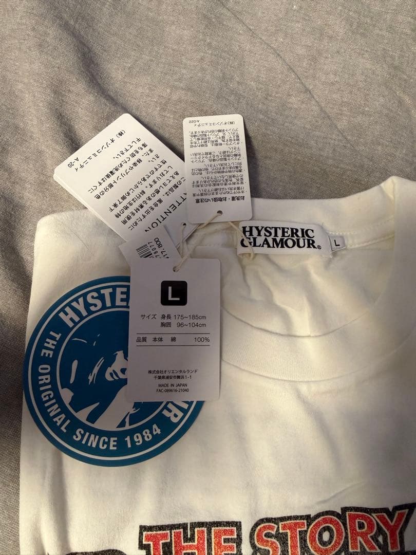 HYSTERIC GLAMOUR ラプンツェル Tシャツ L