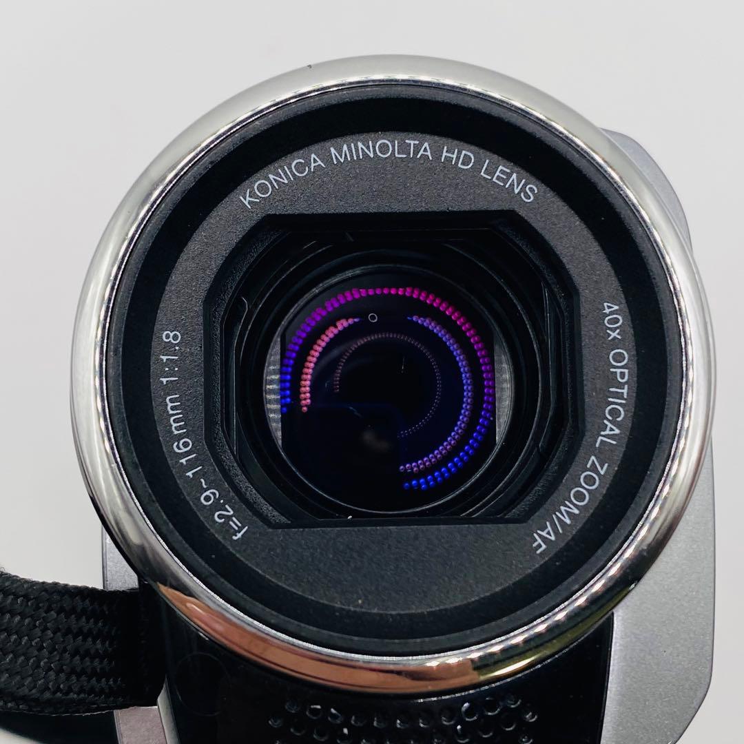 【動作確認済み】 JVC GZ-HM460-S ビデオカメラ