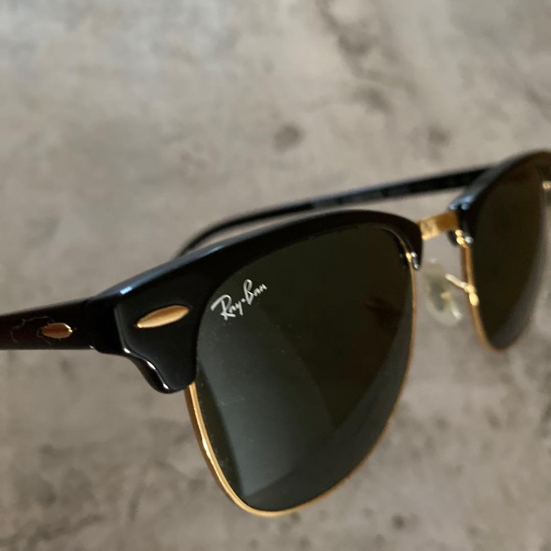 美品Ray-Ban CLUBMASTERクラブマスターRB3016 W0365