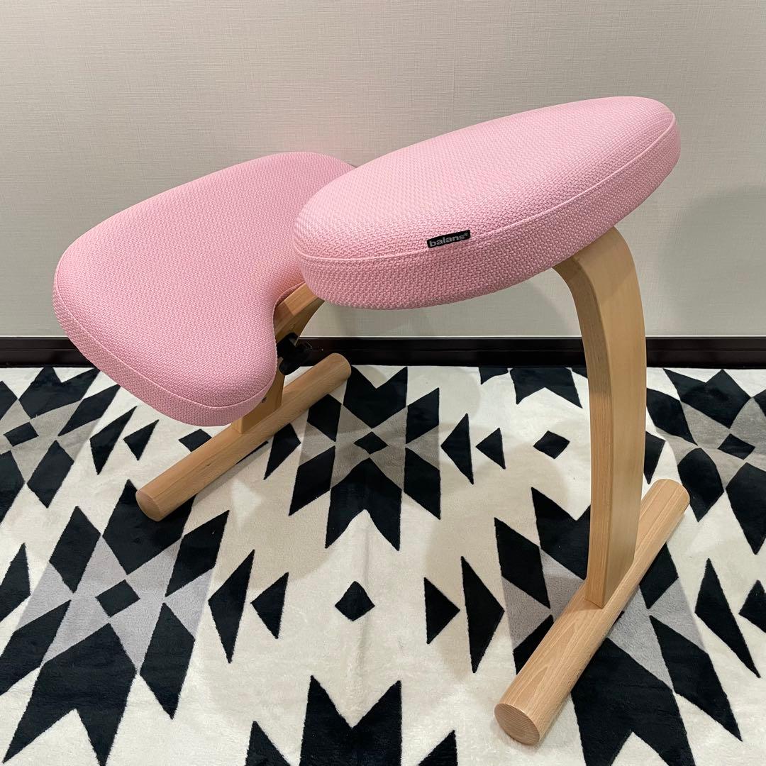 バランスチェア バランスイージー ピンク 桜 中古美品
