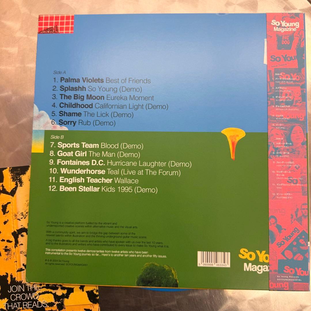 洋楽 so young magazine various records vinyl
