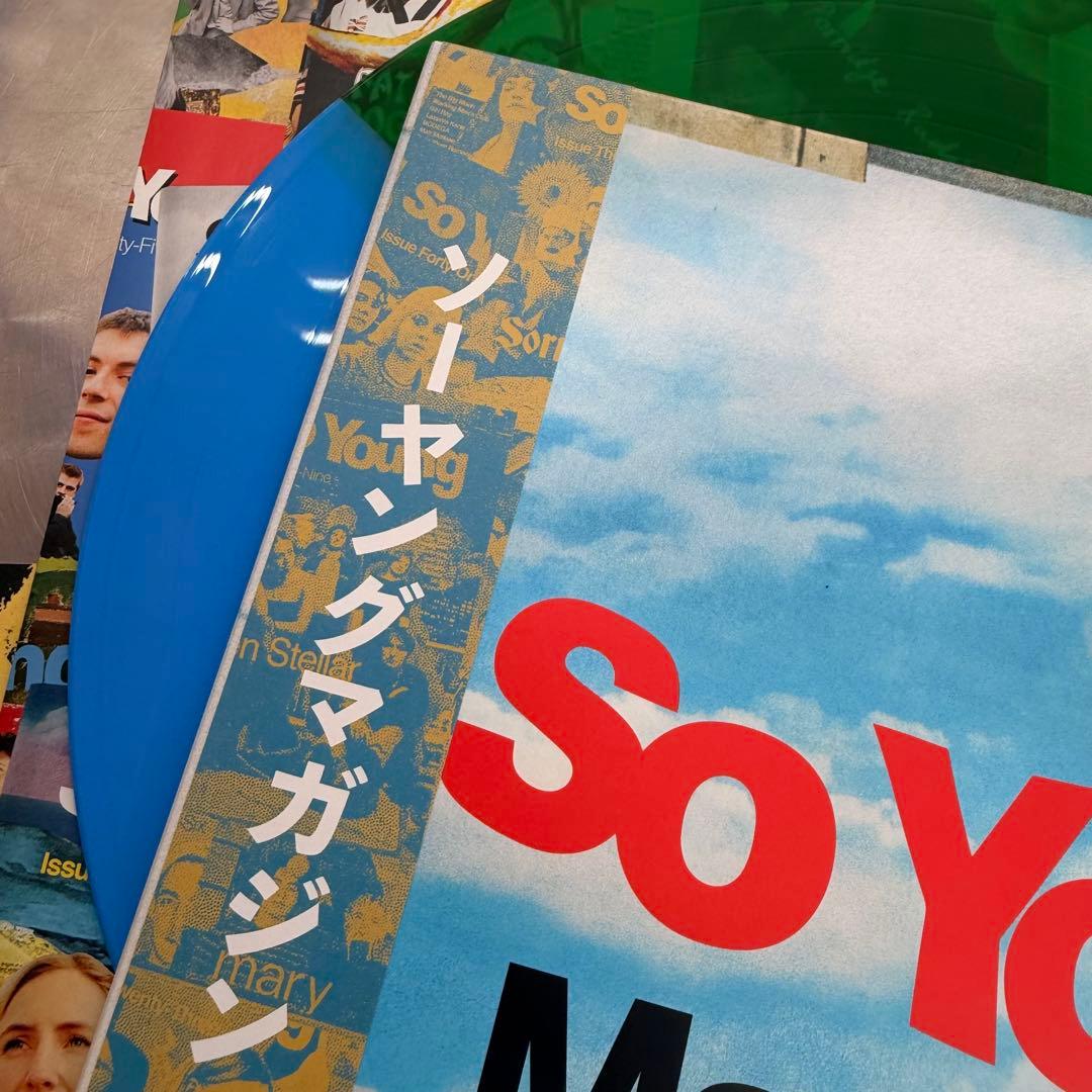 洋楽 so young magazine various records vinyl